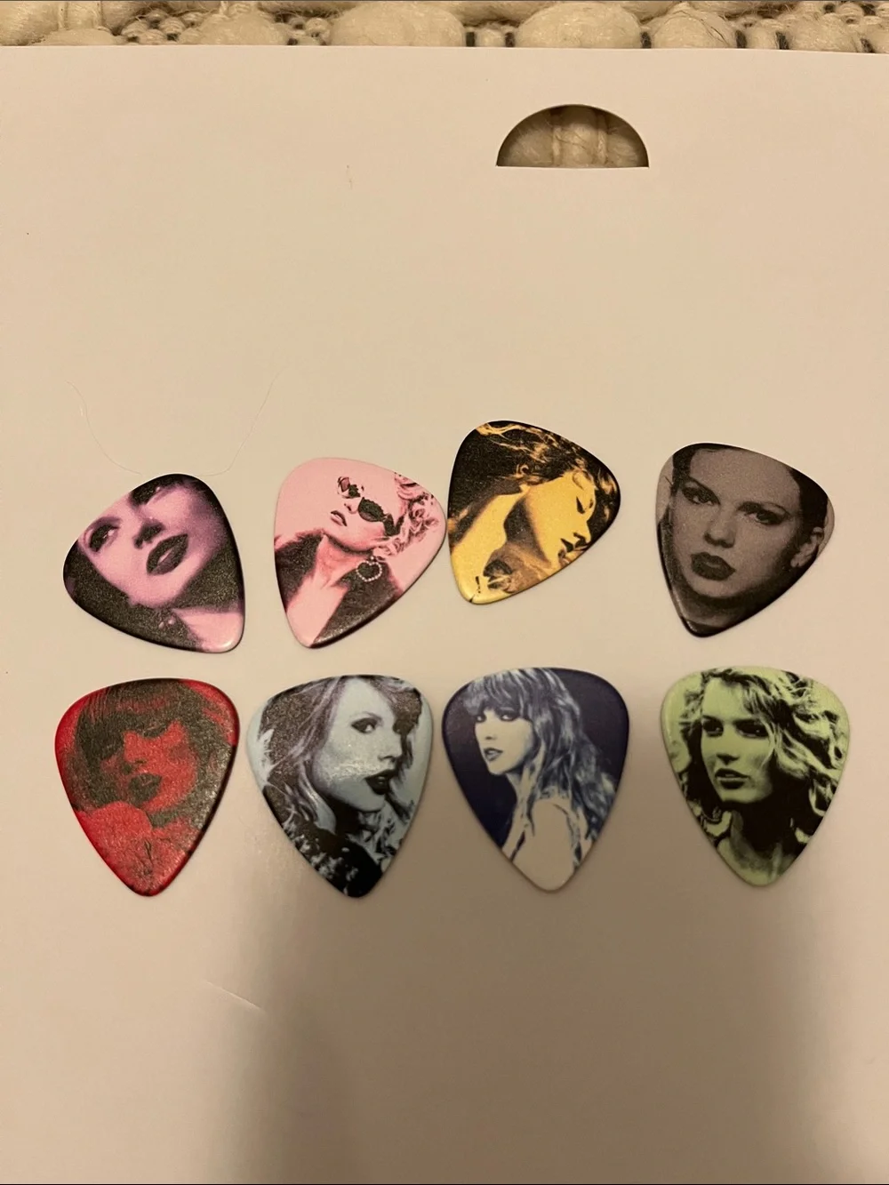 Taylor Swift ERAS Tour guitar pick set